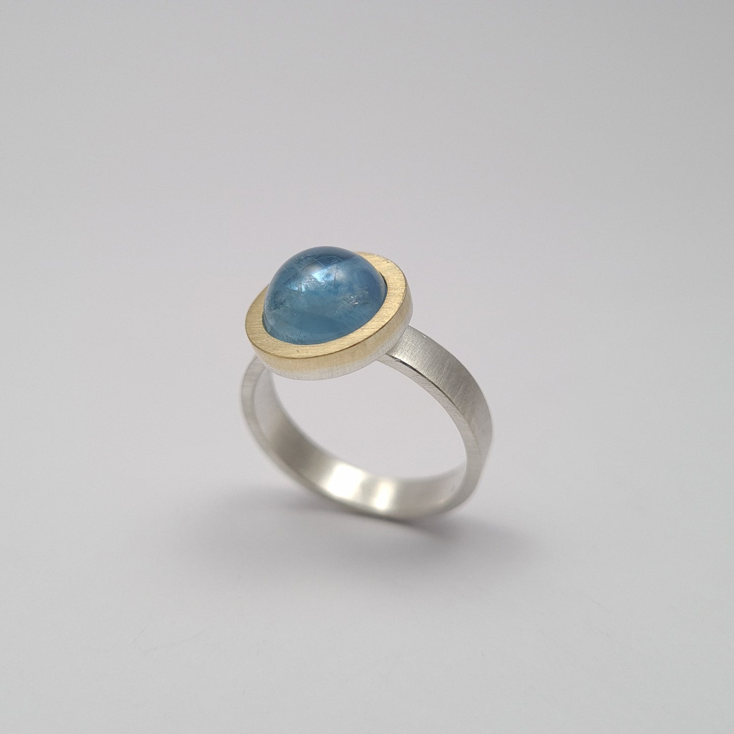Anillo aguamarina. 9