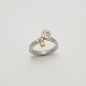 Anillo two de la colección forJa.