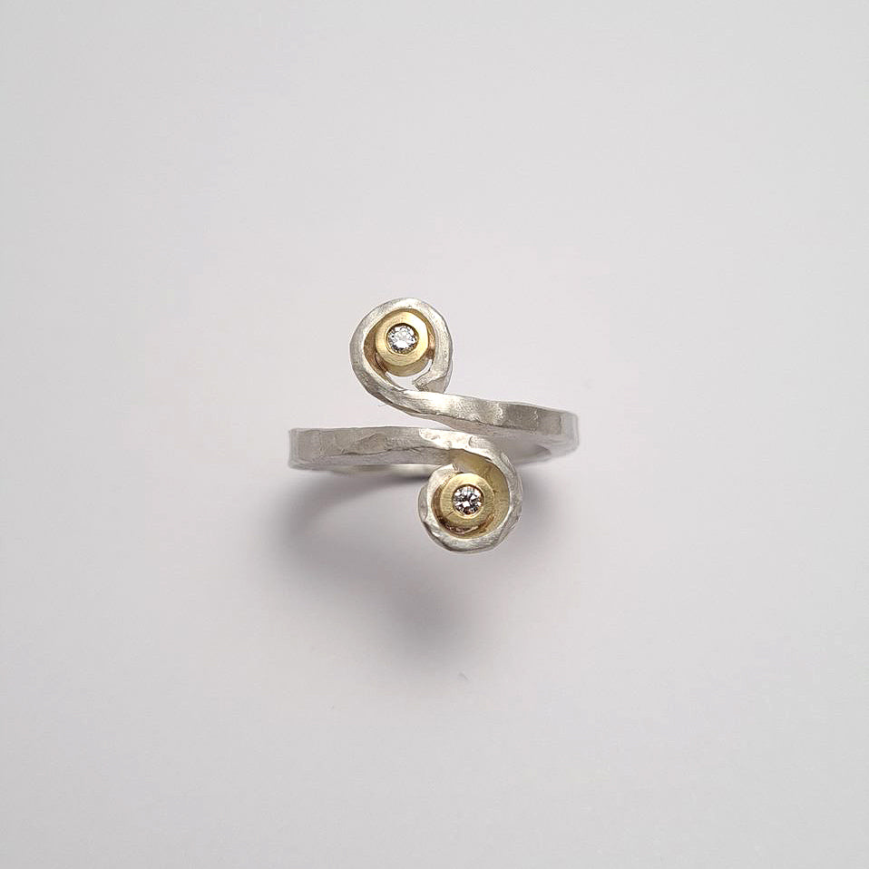 Anillo two de la colección forJa.