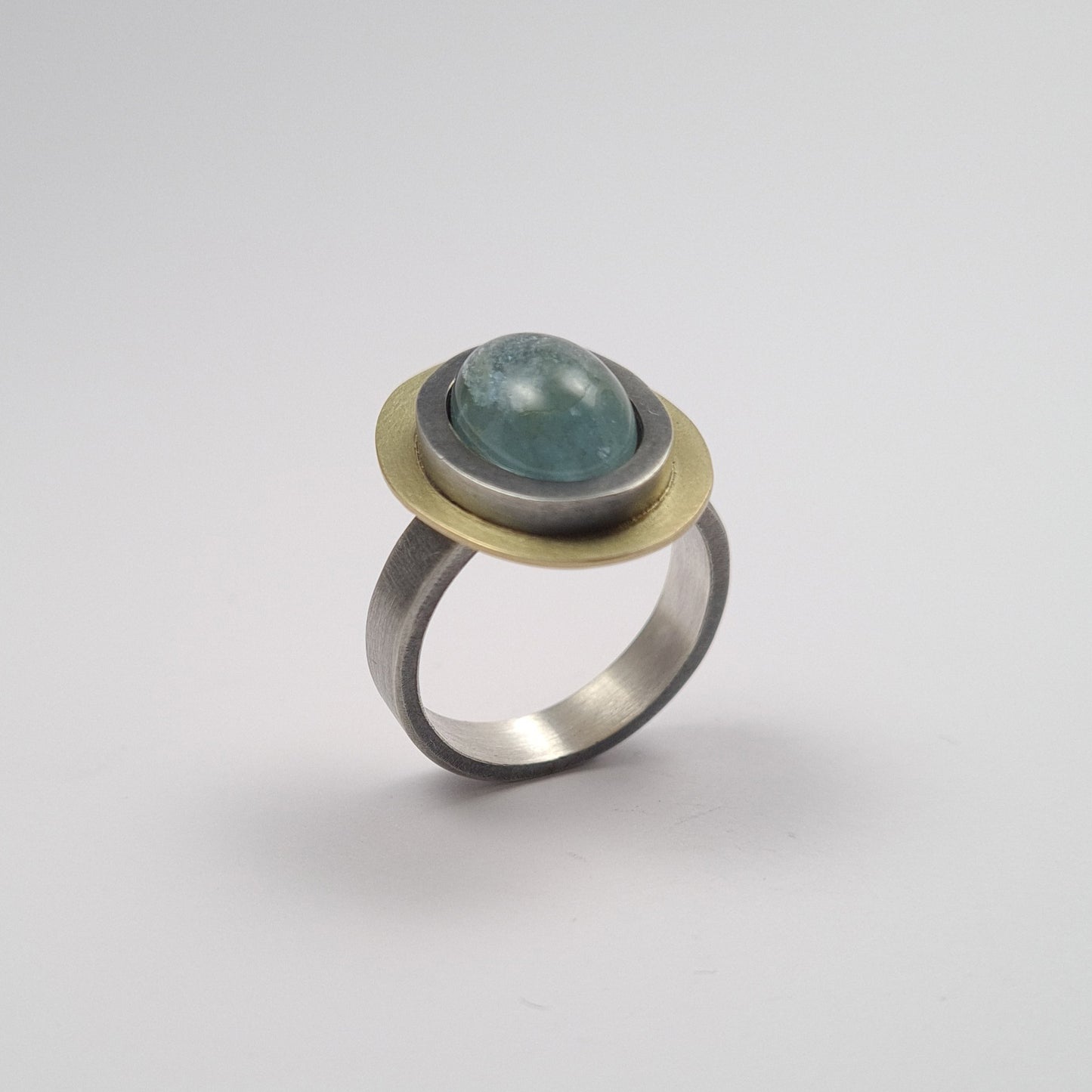 Aquamarine ring. PTO