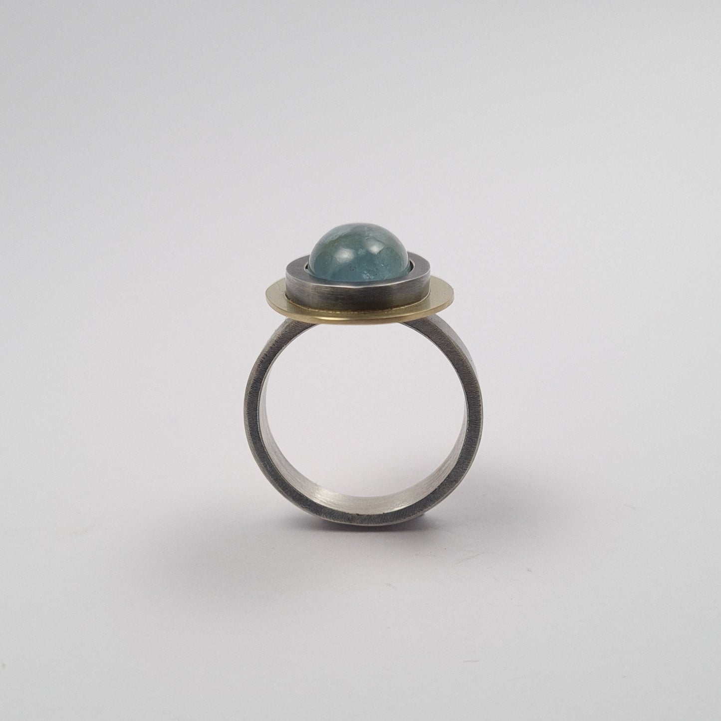 Aquamarine ring. PTO