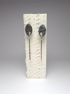 Pendientes oval oro de la colección fiLs