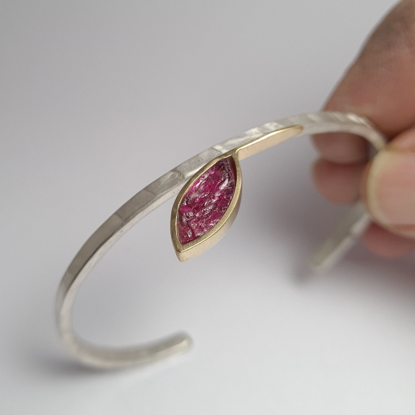 ForJa bracelet with pink tourmaline. B